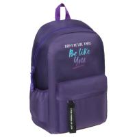 Рюкзак MESHU My City "Be Like", 46*30*13см, 1 отделение, 4 кармана, уплотн. спинка MS_49205