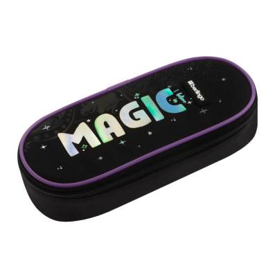 КанцРЦ Пенал корпусный 1 отделение, 220*90*45 мм, Berlingo "Purple Magic", полиэстер