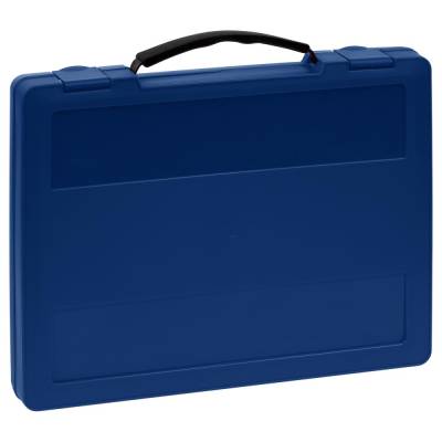 КанцРЦ Портфель Стамм с выдвижной ручкой, 270*350*45мм, синий ПФ22