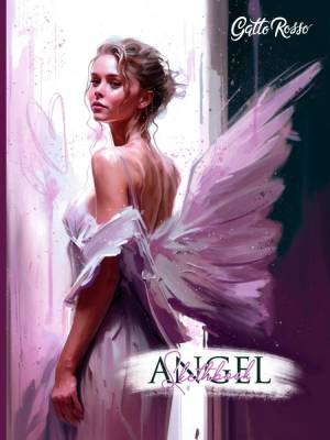 КанцПроф-П Скетчбук А4. Gatto Rosso. Angel Sketchbook. Angel in Purple 128стр