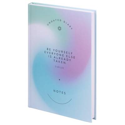 Самсон Ежедневник недатированный А5 (145х215 мм), лам. обложка, 128 л., STAFF, "Gradient", 11353