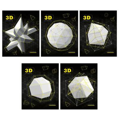 Тетрадь 96л скр А5 кл 3D модели 11381/5-EAC