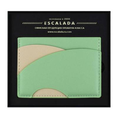 КанцФеникс Картхолдер из полиуретана 105х75, Мятный, 
 арт. 70786