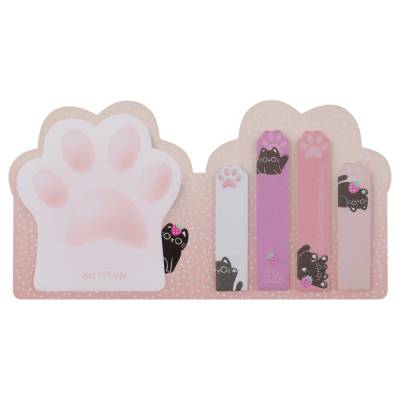 КанцРЦ Флажки-закладки и самоклеящиеся блоки в наборе MESHU "Keep Cute", 20л*5 цветов, европодвес