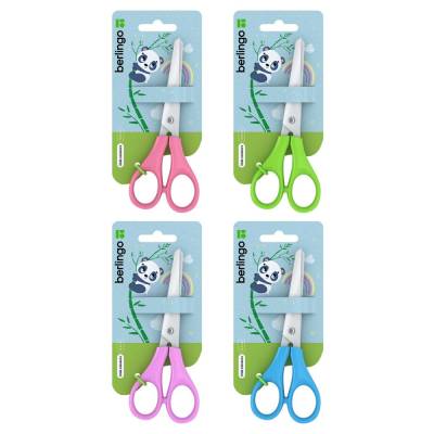 Ножницы детские Berlingo 13,5см, ассорти, европодвес DNn_14026
