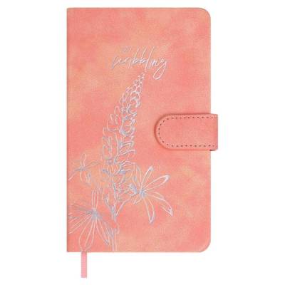 Ежедневник недатированный А6+, Тиволи розовый, 120 л., арт. 70677