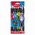 Самсон Карандаши цветные MAPED COLOR PEP'S Black Monster, 12 цветов, трехгранные, 862612