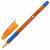 Самсон Ручка шариковая масляная с грипом BRAUBERG "Model-XL ORANGE", СИНЯЯ, узел 0,7мм, линия 0,35м