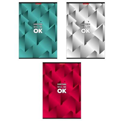 Тетрадь 80л скр А4(-) кл Геометрия металла 13619/3-EAC