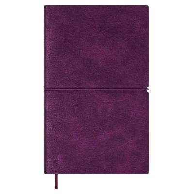Еженедельник недатированный А6+, Наппа металлик бордовый, 120 л., арт. 70763