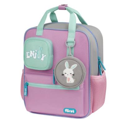 КанцРЦ Рюкзак Forst F-Kids "Enjoy!" 30,5*25,5*12см, 1 отделение, 5 карманов, эргономичная спинка