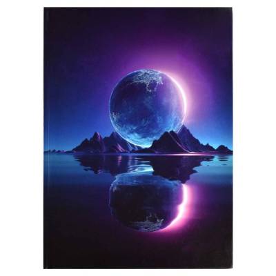 Тетрадь А4 96 листов, клетка, Затмание, арт. 61692