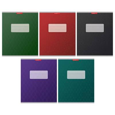 Тетрадь 40л скр А5 кл Геометрическая сетка 13590/5-EAC