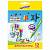 Самсон Фломастеры ЮНЛАНДИЯ 12 цветов, "ЗАБАВНЫЕ КАРТИНКИ", вентилируемый колпачок, картон, 151678