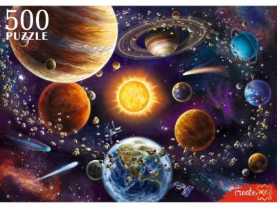 Купить ПАЗЛЫ 500 элементов. КОСМОС № 9 (Арт. Ф500-7126) в БУКВАЕШКА