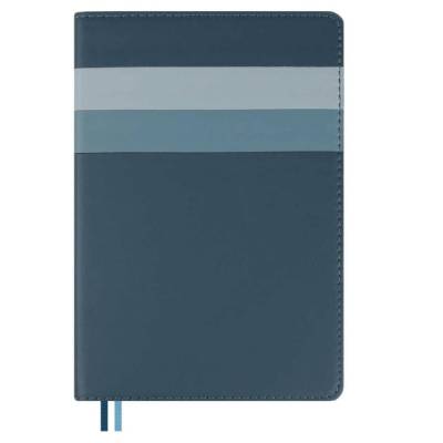Ежедневник недатированный А5, Лайка синий, 160 л., арт. 70627
