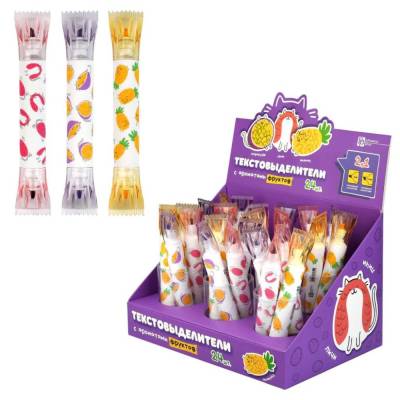 КанцФеникс Текстовыделитель ароматизированный, ассорти,  арт. 69652