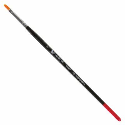 Самсон Кисть BRAUBERG синтетика, плоская, №2, 200865