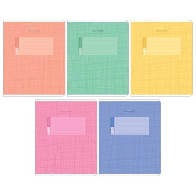 Тетрадь 12л скр А5 кос лин обл офс 14780/5-EAC текстура Мягкая текстура