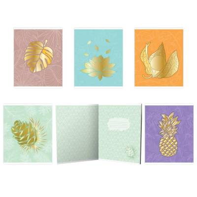 Тетрадь 48л А5 клетка Золотая флора