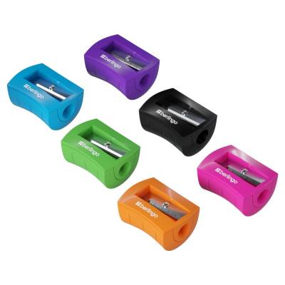 КанцРЦ Точилка пластиковая Berlingo "City Style", 1 отверстие, ассорти BBp_15022