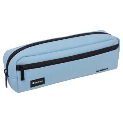 КанцРЦ Пенал мягкий 1 отделение, 1 карман, 210*60*50 Berlingo "Instinct blue", полиэстер