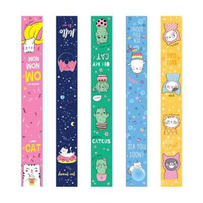 КанцРЦ Закладка - магнит для книг, 25*195мм, ArtSpace "Candy cat", блестки 339179
