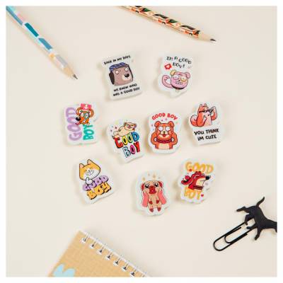 КанцРЦ Ластик MESHU "Good boy", фигурный, термопластичная резина, 40*30*13мм