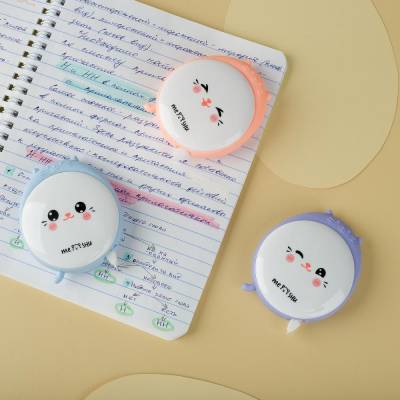 КанцРЦ Корректирующая лента MESHU "Meow", 5мм*6м, блистер, европодвес, ассорти