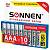 Самсон Батарейки SONNEN, AAA (LR03), КОМПЛЕКТ 10шт., АЛКАЛИН, в блистере, 1.5В, 451089