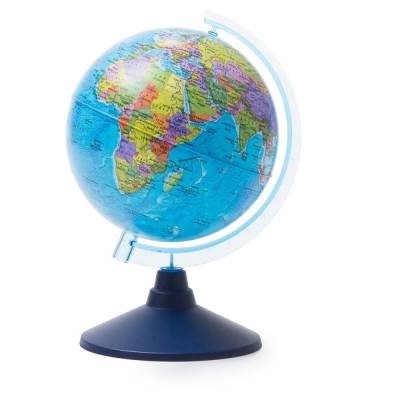 КанцРЦ Глобус политический Globen, 15см, на круглой подставке Ке011500197