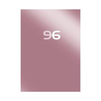 Тетрадь А5 96л. Скрепка. Клетка. Классическая серия. Розовое золото