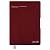 Ежедневник датированный 2026  А4, Шеврет Глосс бордовый, 120 л., арт. 70207