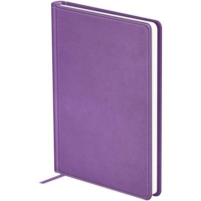 Ежедневник недатированный, А6, 136л., твердый переплет, кожзам, BG "Winner. Light purple", ф