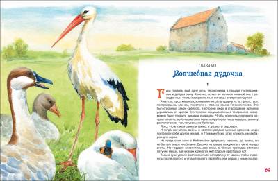  Чудесное путешествие Нильса с дикими гусями . Сказки