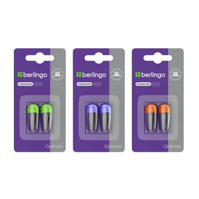 КанцРЦ Грифели для циркуля Berlingo "Optimum", 2мм, 2 пенала по 5 шт., блистер с европод PS_00102