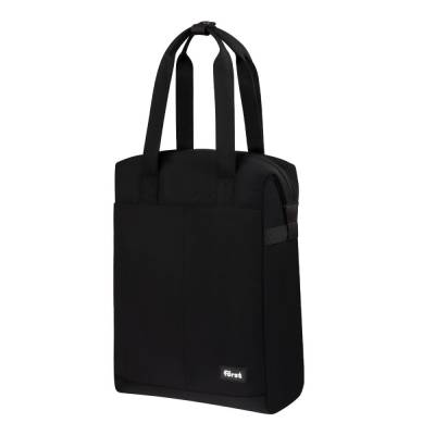 КанцРЦ Рюкзак Forst F-Casual "Dark Black" 42*28,5*12,5см, 1 отделение, 1 карман, уплотненная спинка