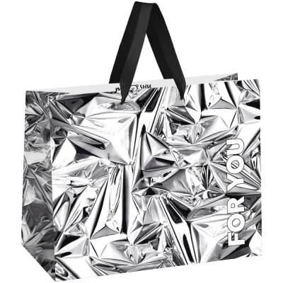 КанцРЦ Пакет подарочный 32*26*12см MESHU "Shine",  матовая ламинация