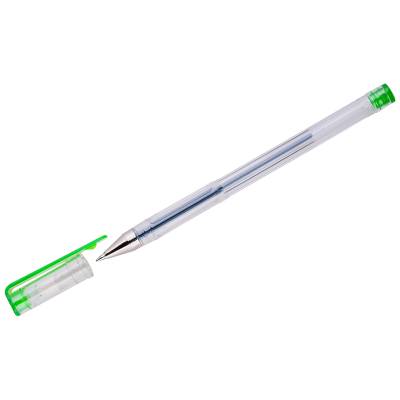КанцРЦ Ручка гелевая OfficeSpace зеленая, 0,5мм