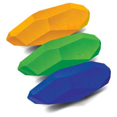 Самсон Ластик фигурный BRAUBERG "Stone", 58х21х19 мм, цвет ассорти, 228715