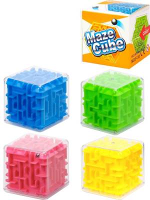 Купить РыжКот Головоломка.3D  (4,7х4,7 см, в коробке. 4 цвета микс) ( Арт. Y14494007) в БУКВАЕШКА