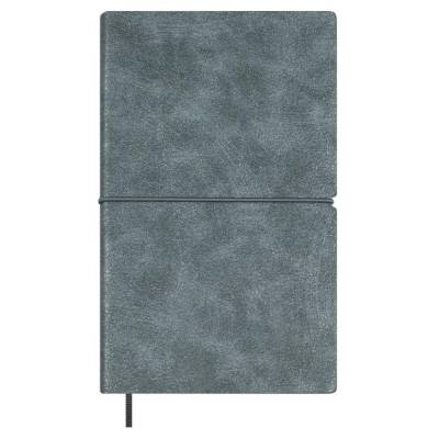 Еженедельник недатированный А6+, Наппа металлик графитовый, 120 л., арт. 70761
