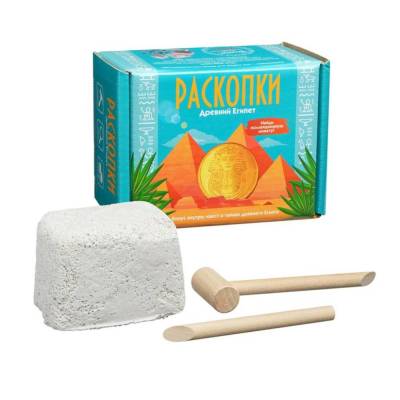 Купить Хобби Настольная игра: Набор для проведения раскопок  с монетами Древний Египет в БУКВАЕШКА