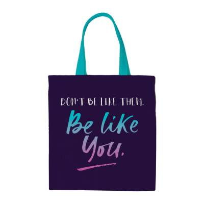 КанцРЦ Сумка-шоппер MESHU "Be like", 33*40см, канвас