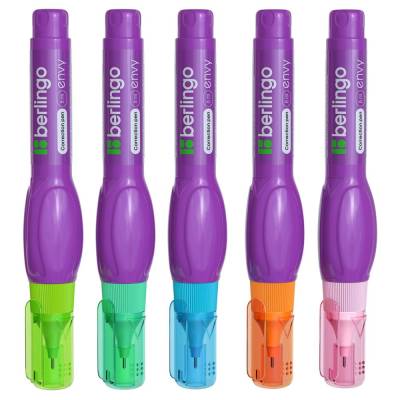 КанцРЦ Корректирующий карандаш Berlingo "Envy", 08мл, металлический наконечник