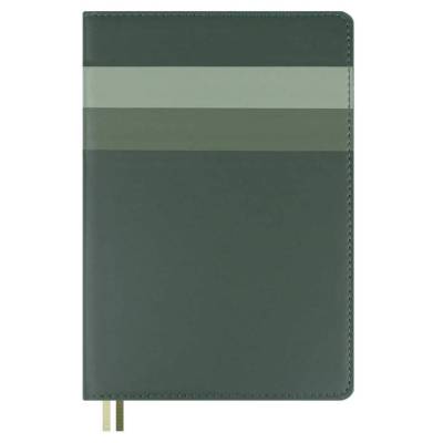 Ежедневник недатированный А5, Лайка зеленый, 160 л., арт. 70628