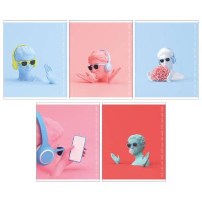 Тетрадь 96л скр А5 кл Модерн 11369/5-EAC