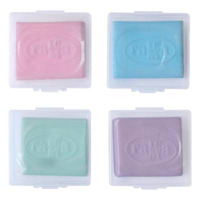 КанцРЦ Ластик-клячка Гамма "Студия", 40*35*10мм, ассорти пастельные цвета, пластик. контейнер