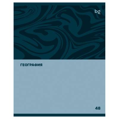 Тетрадь предметная 48л. BG "Single colour" - География, эконом