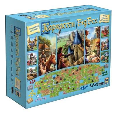 Купить Каркассон. Big Box. Настольная игра в БУКВАЕШКА